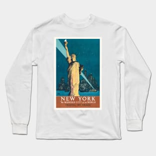 New York poster by Adolph Treidler (1927) Long Sleeve T-Shirt